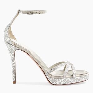 Valentino Garavani Eveninglam 120MM Platform Sandals with Crystals